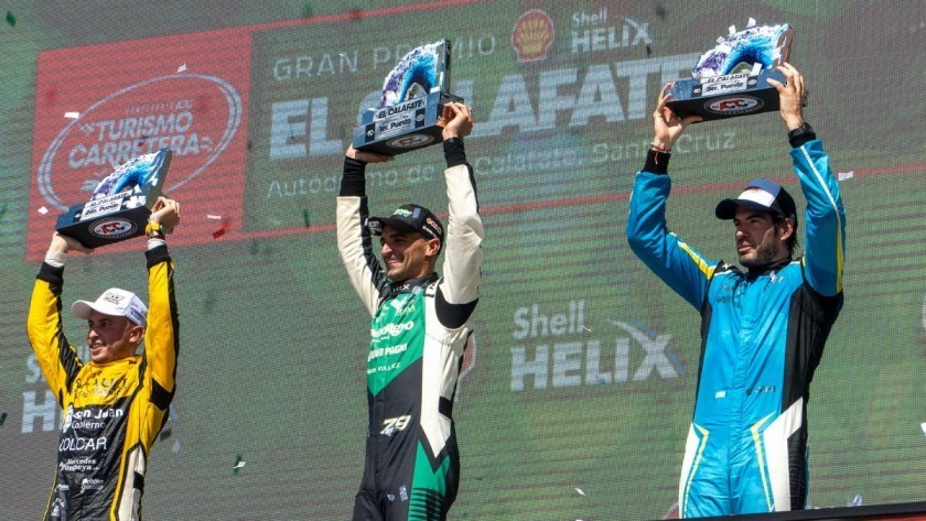 En su debut en el TC, el sanjuanino Tobías Martínez ganó en El Calafate