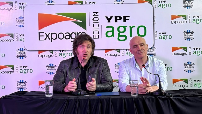 En Expoagro, Milei dijo que planea levantar el cepo cambiario