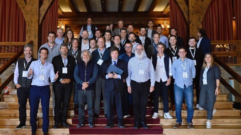 Milei en el Foro Llao Llao: