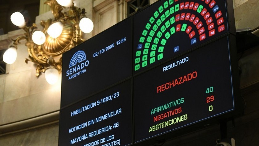 El Senado rechazó los vetos presidenciales en Garrahan y universidades