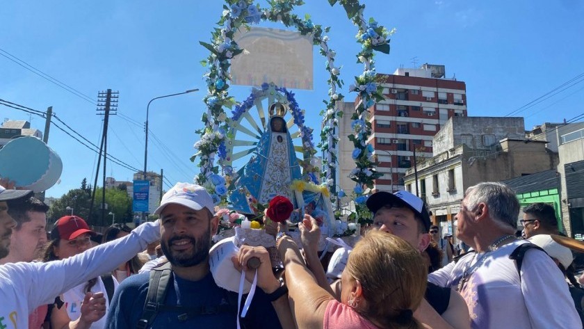 Partió la 51° Peregrinación a Luján 2025: masiva convocatoria y un amplio operativo de tránsito