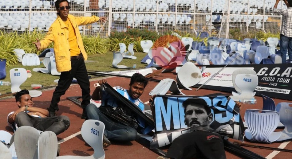 Detuvieron al organizador de la visita de Messi a India