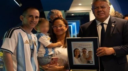 Chiqui Tapia para que explique qué rol tuvo la AFA en la liberación de Nahuel Gallo