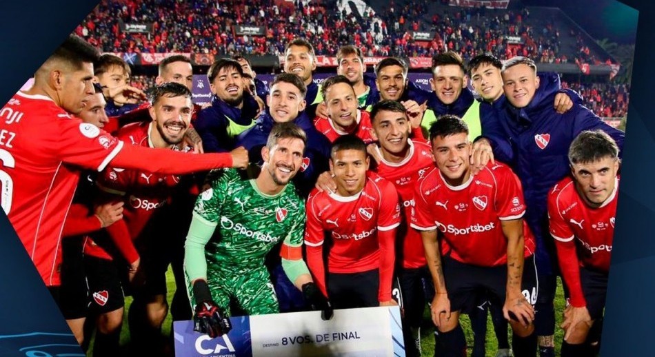 Independiente derrotó a Unión por 2-0 y clasificó a octavos de final de la Copa Argentina