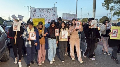 Allanaron el domicilio del único sospechoso por la desaparición de Agostina Vega