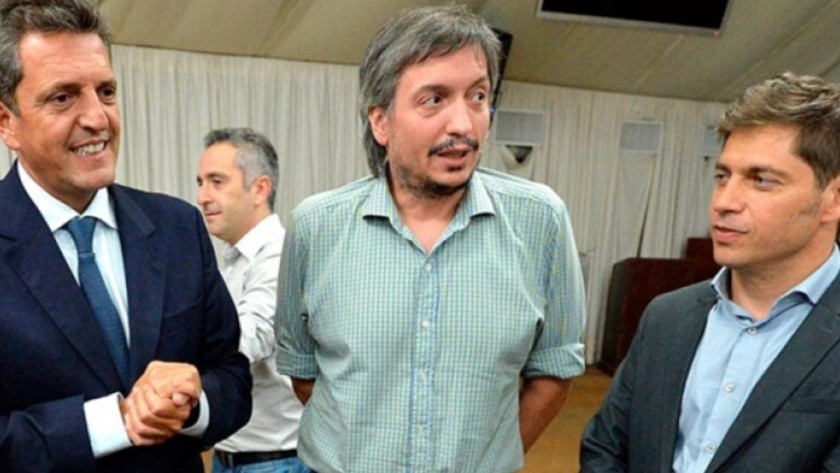 Kicillof, Massa, Máximo Kirchner y gobernadores del PJ armaron una mesa política