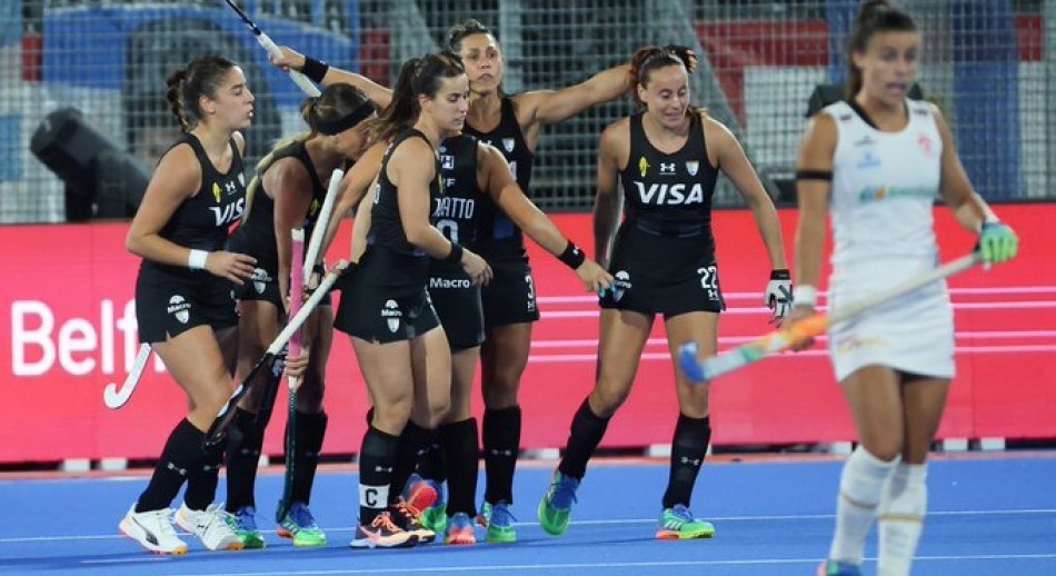 Las Leonas golearon a España y se metieron en semis del Mundial de Hockey